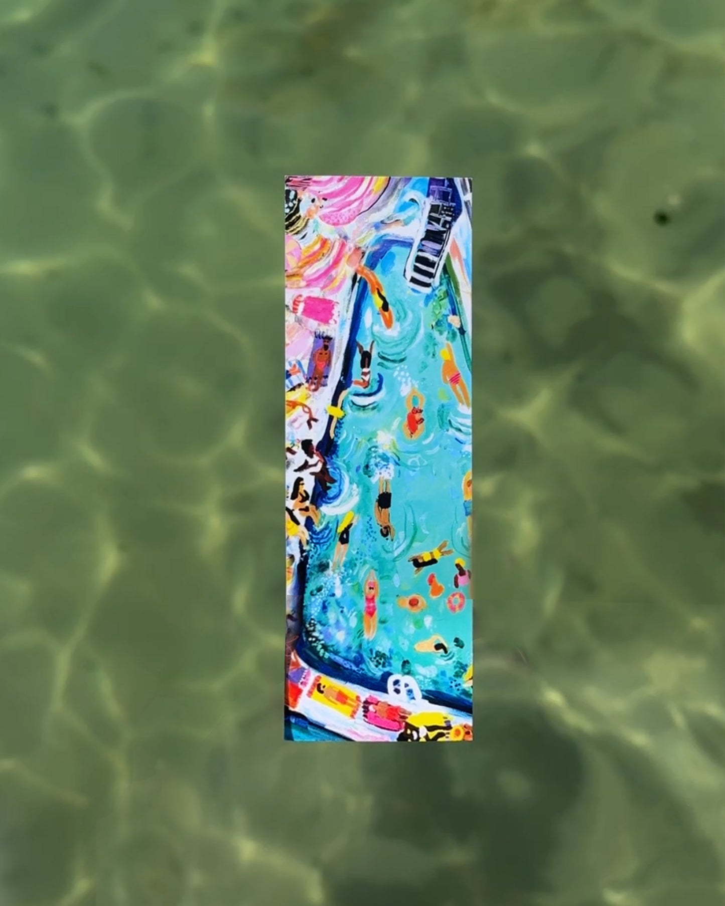 Fairy Bower Pool Bookmark