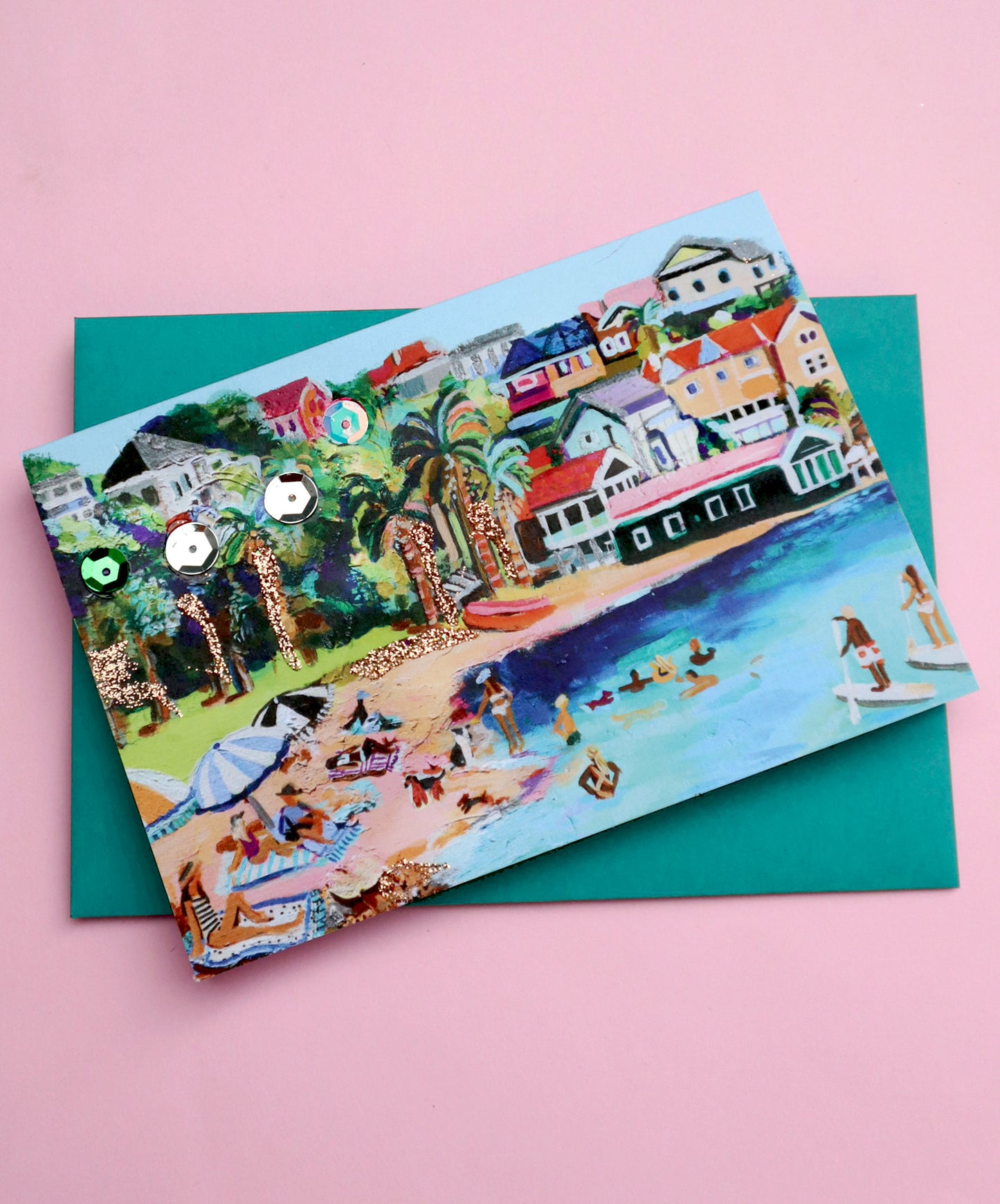 Rose Bay Greeting Card
