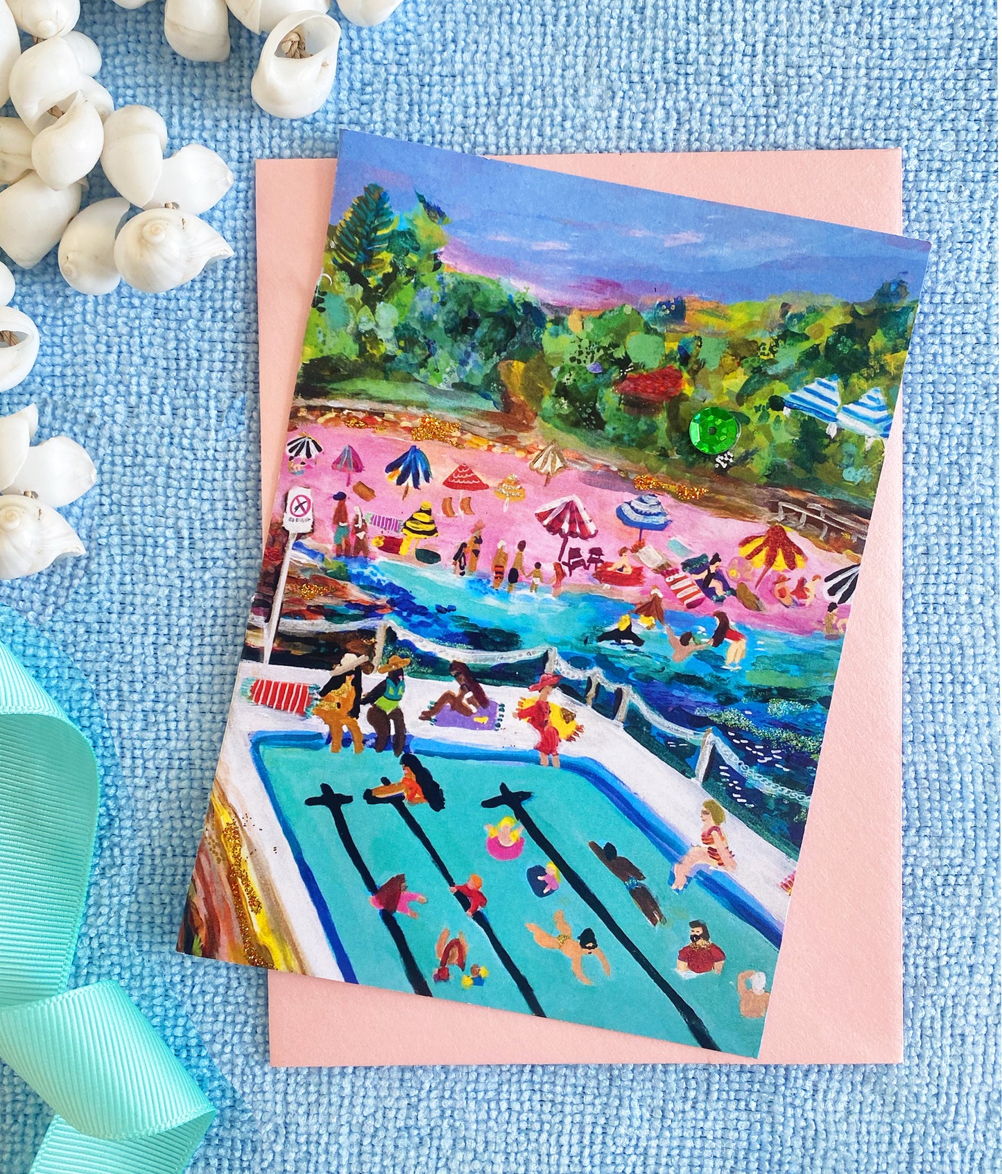 Clovelly Beach Card