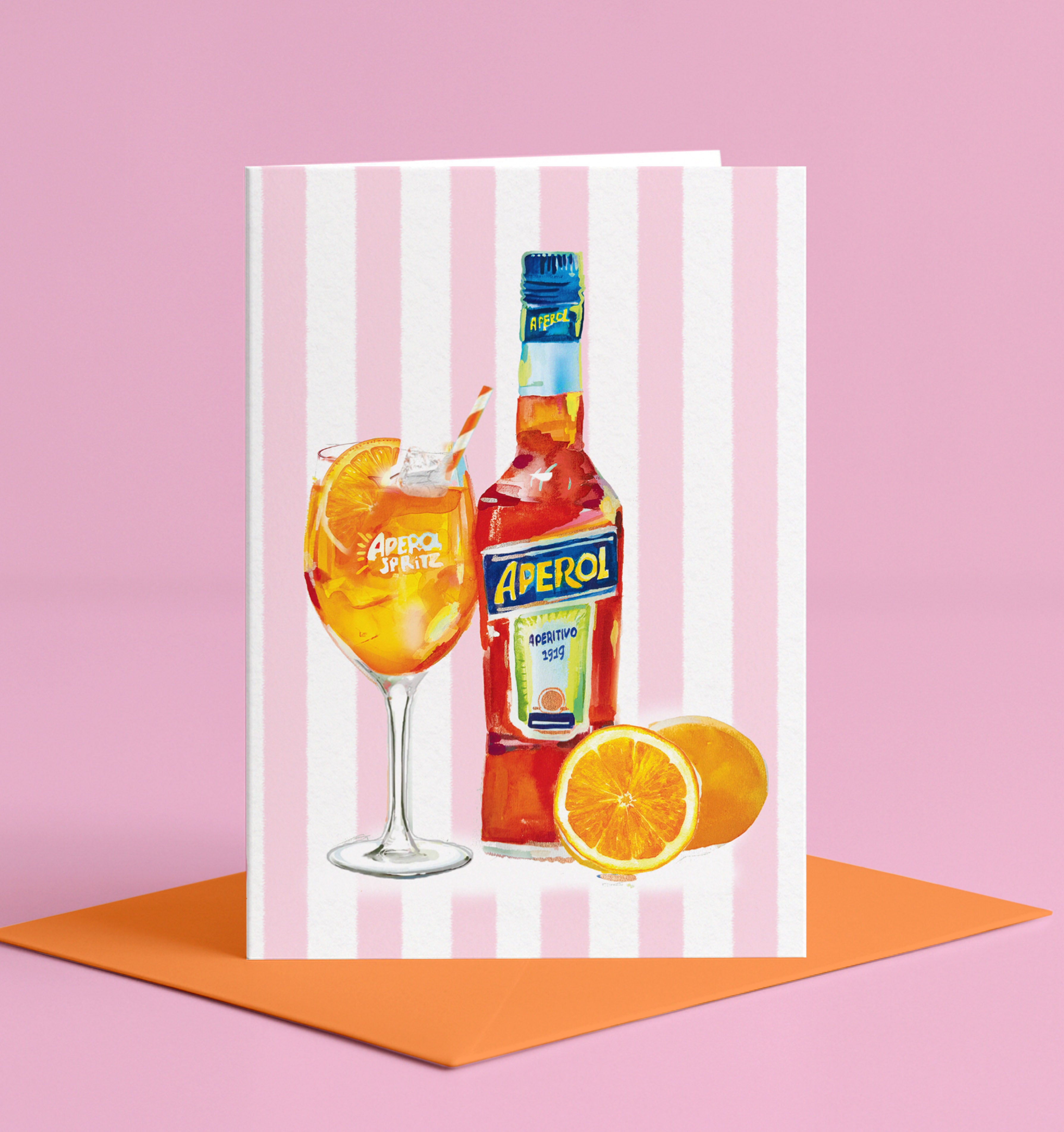 Aperol Sprits Card