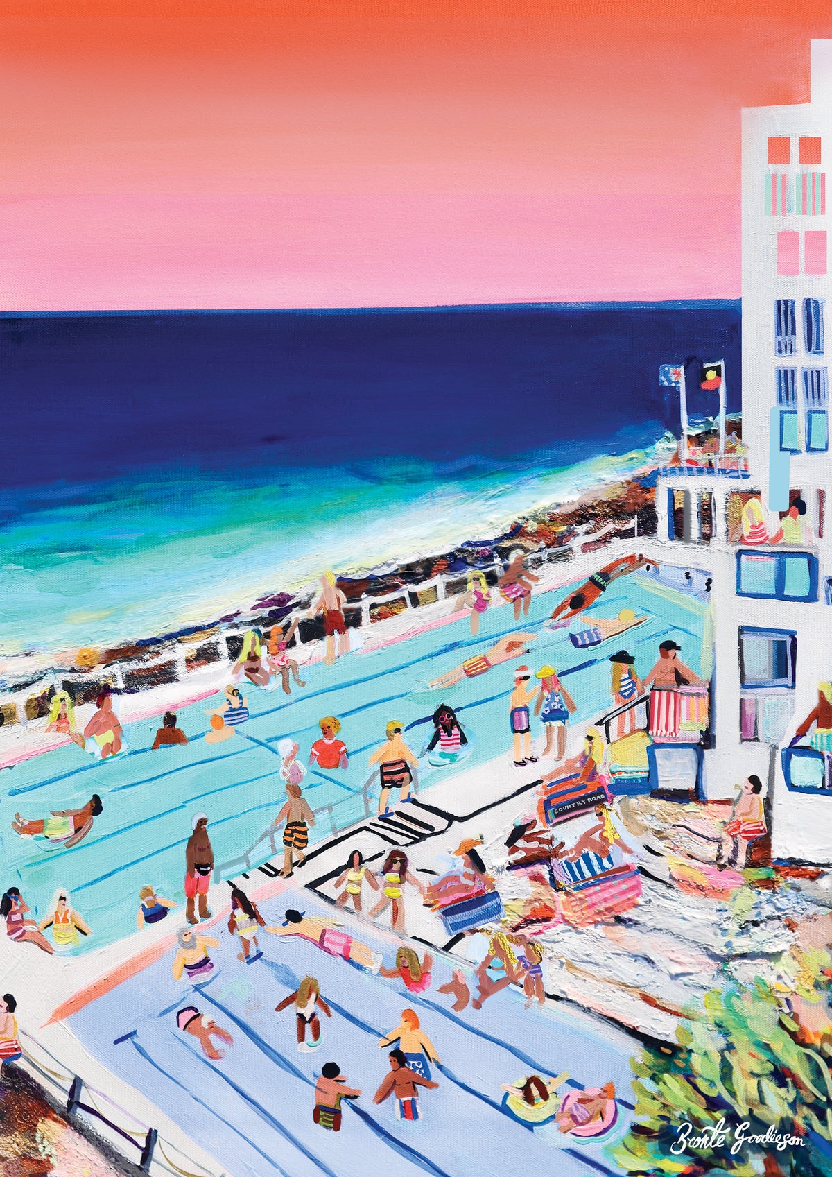Bondi Icebergs Pink