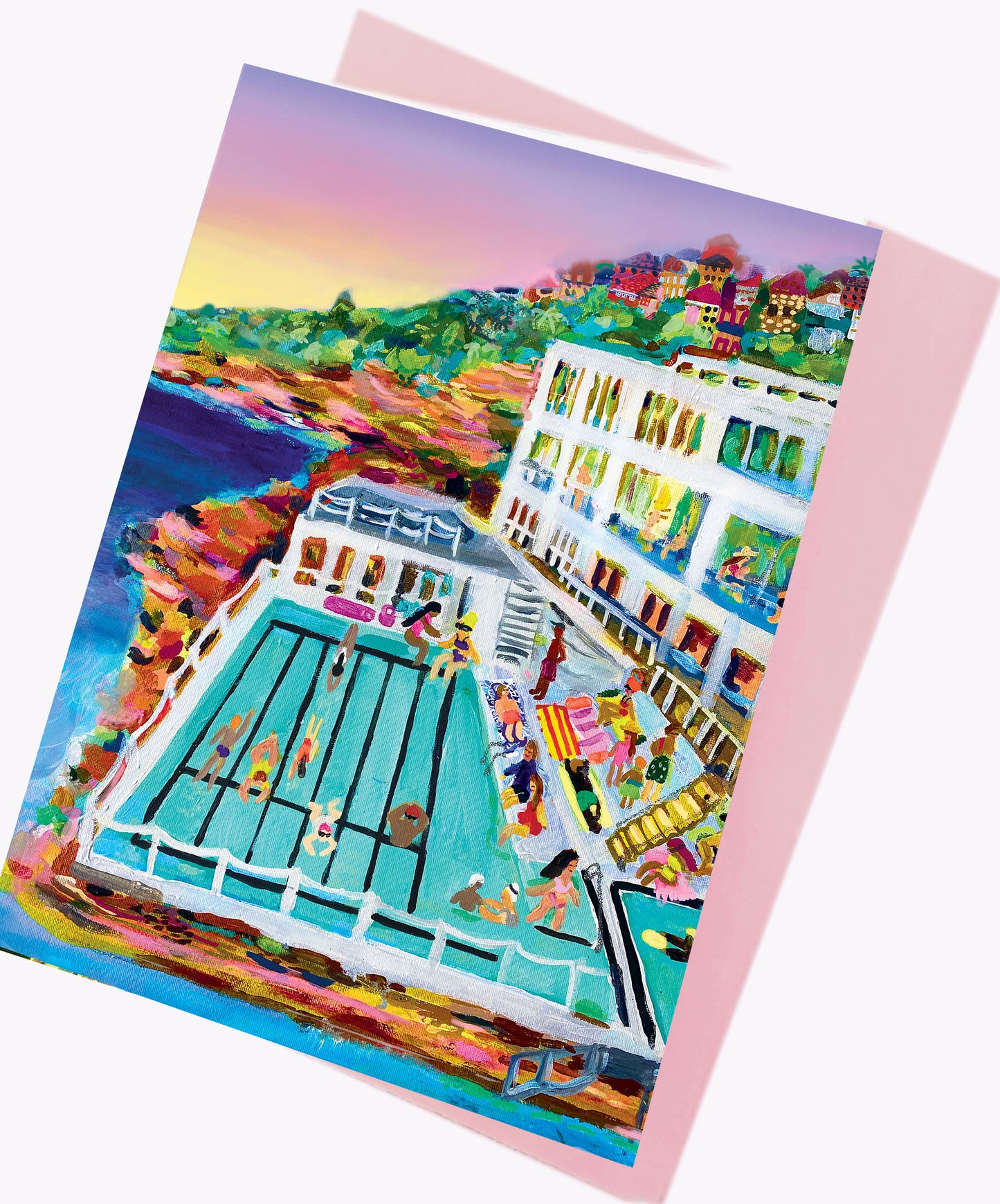 Bondi Icebergs Card