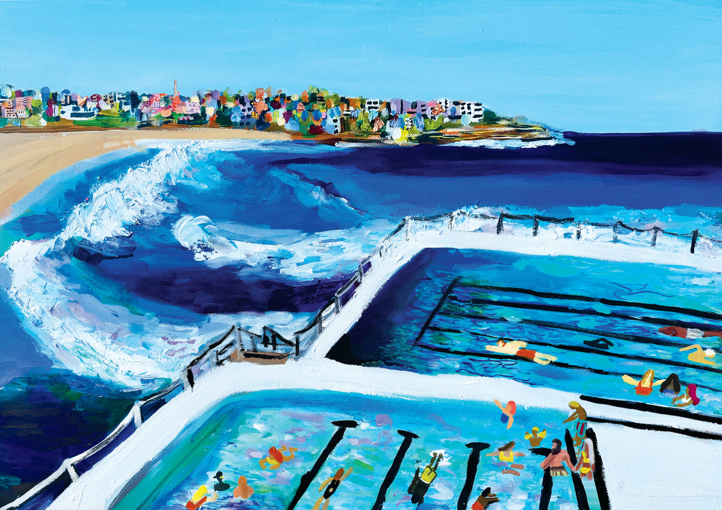 Bondi Icebergs Blue