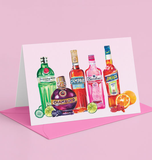 Top-shelf liquor Card