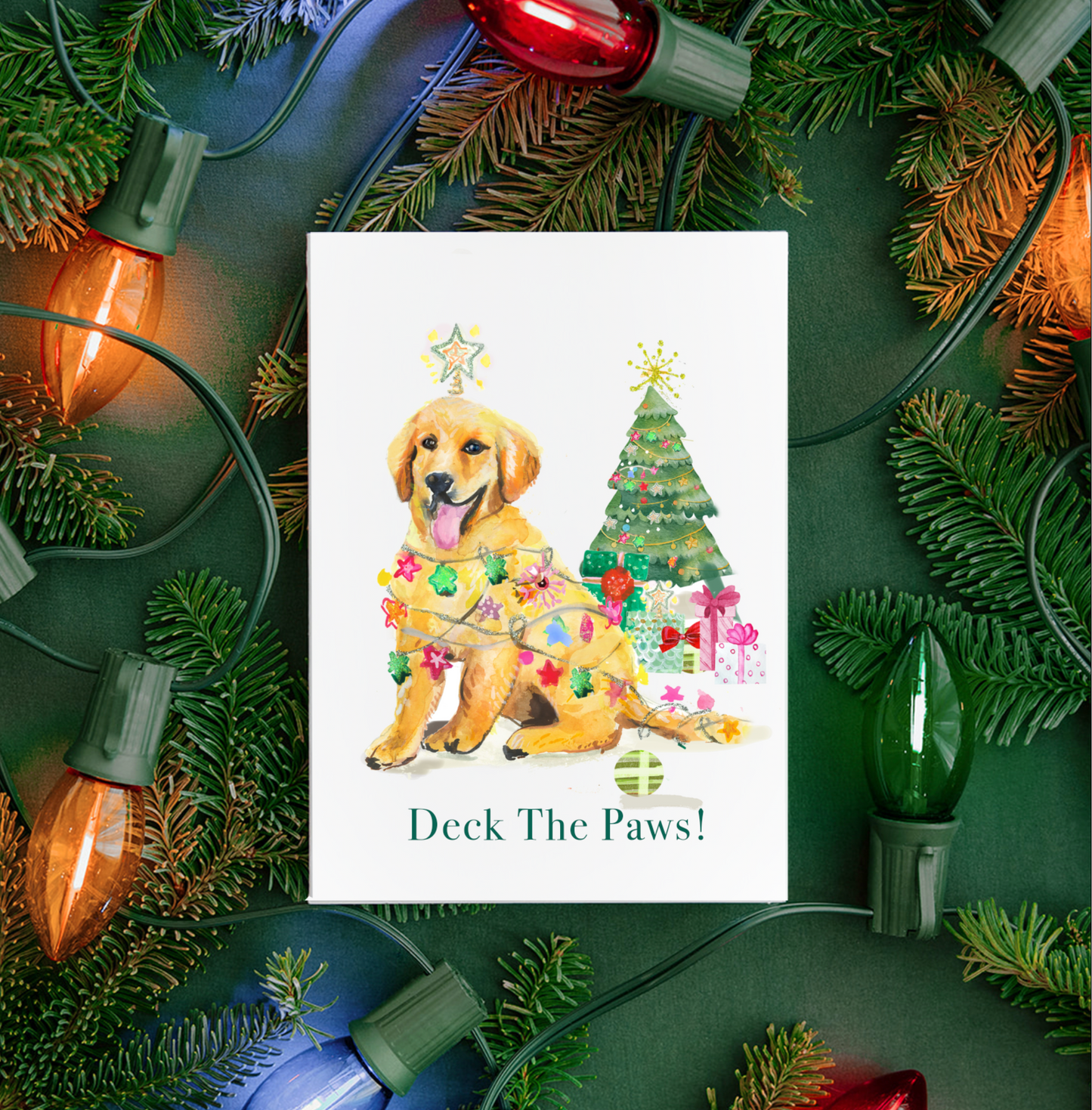 Deck The Paws Puppy Christmas