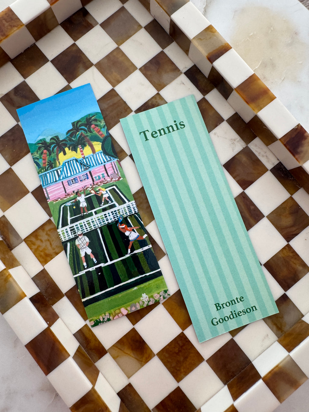 Tennis Bookmark
