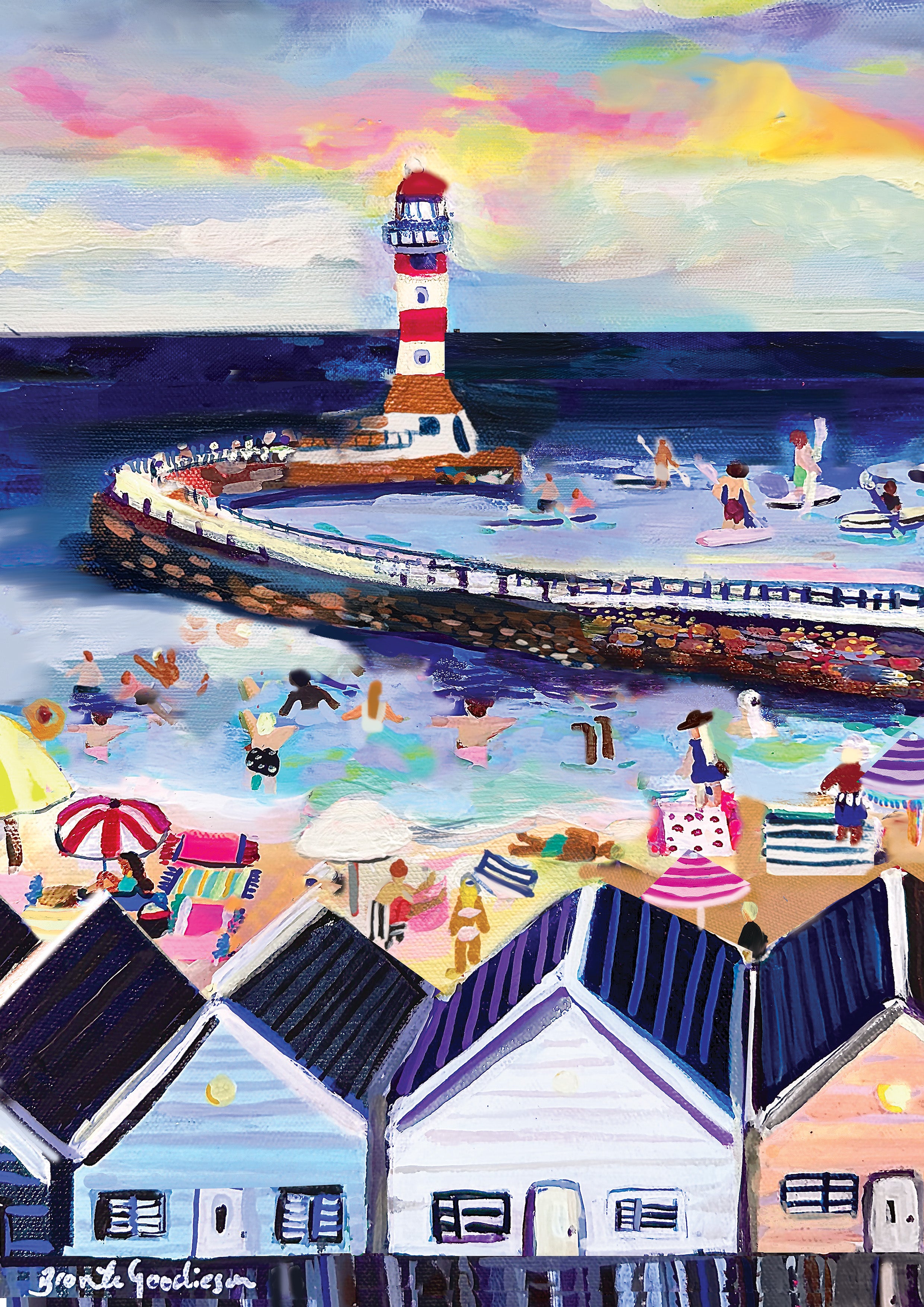 Roker Pier and Lighthouse Sutherland UK