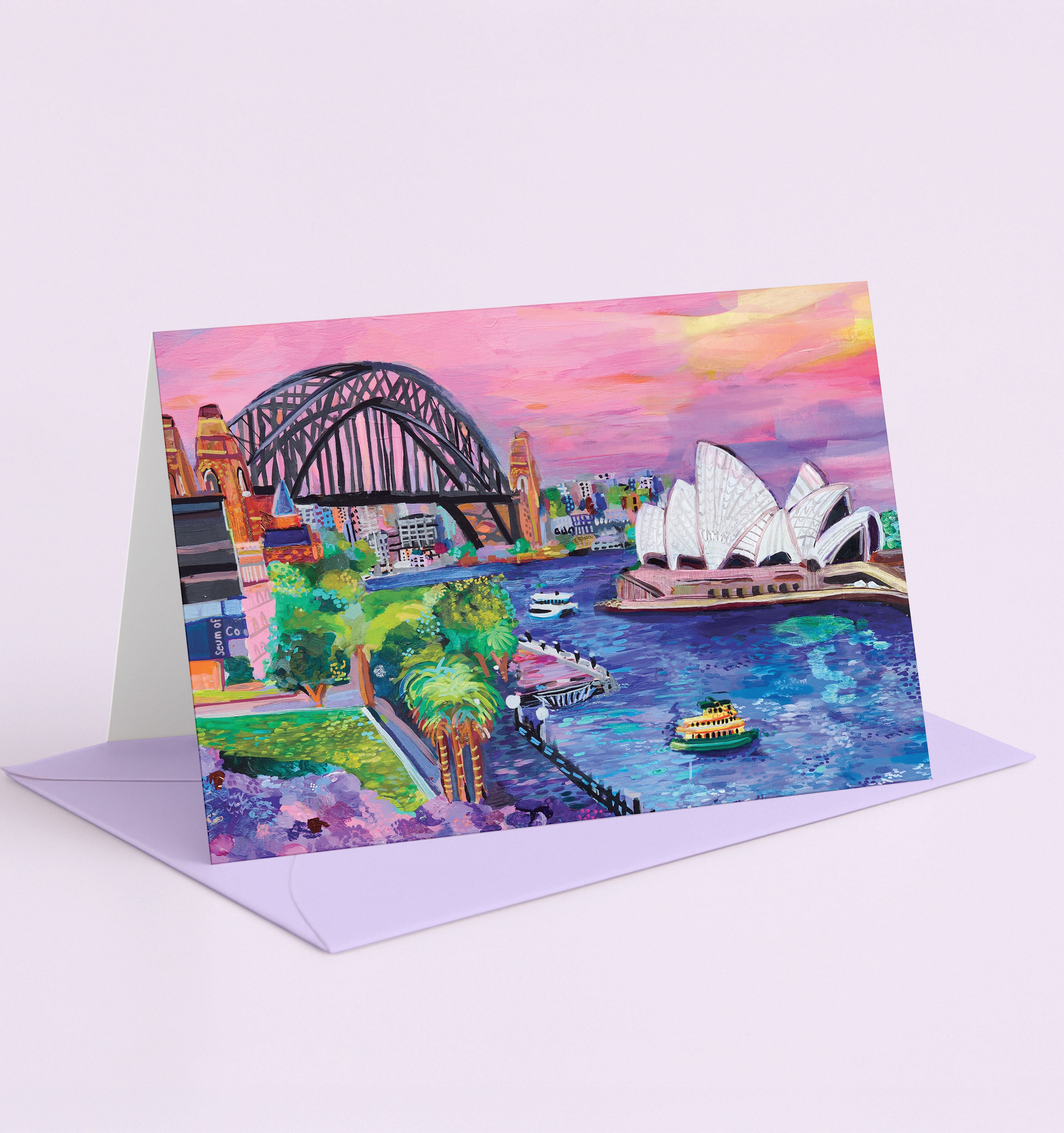 Sydney Harbour Landscape card