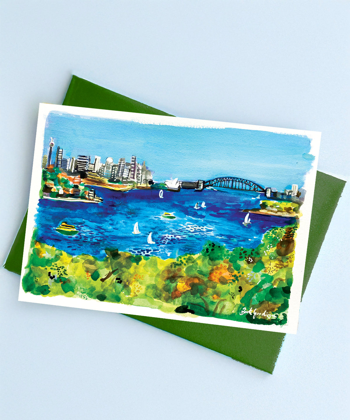 Sydney Harbour Blue