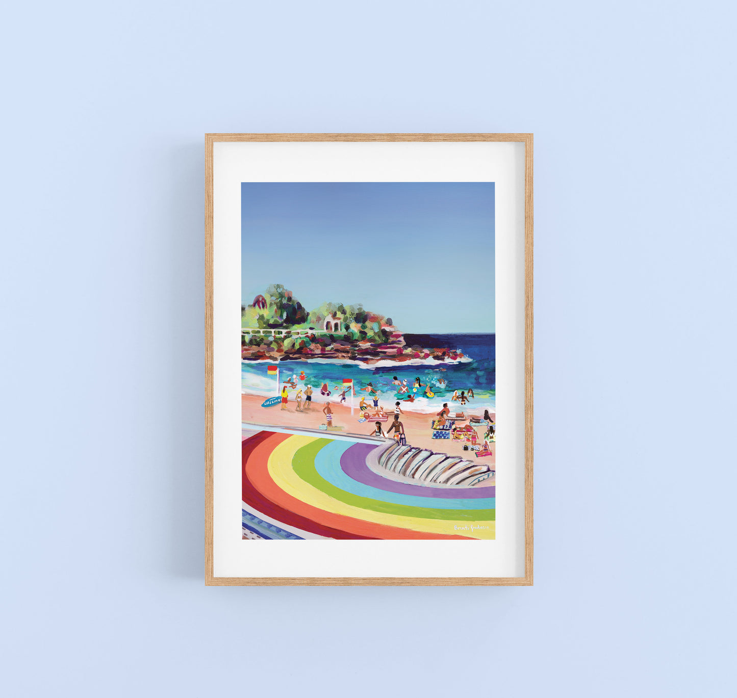 Coogee Rainbow Portrait