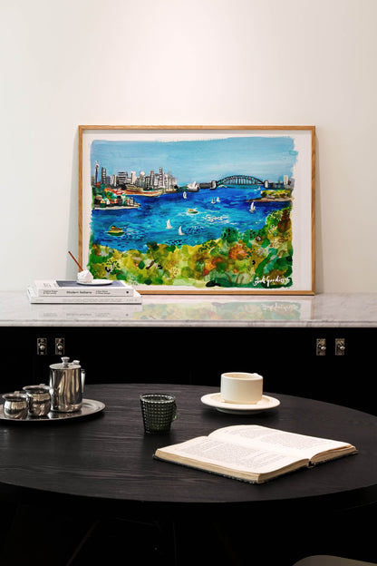 Sydney Harbour Blue